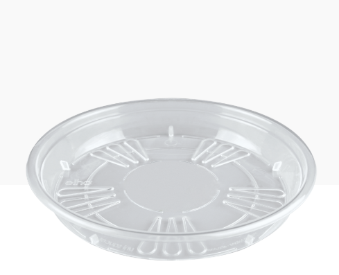 Elho Universele Saucer rond 37cm transparant