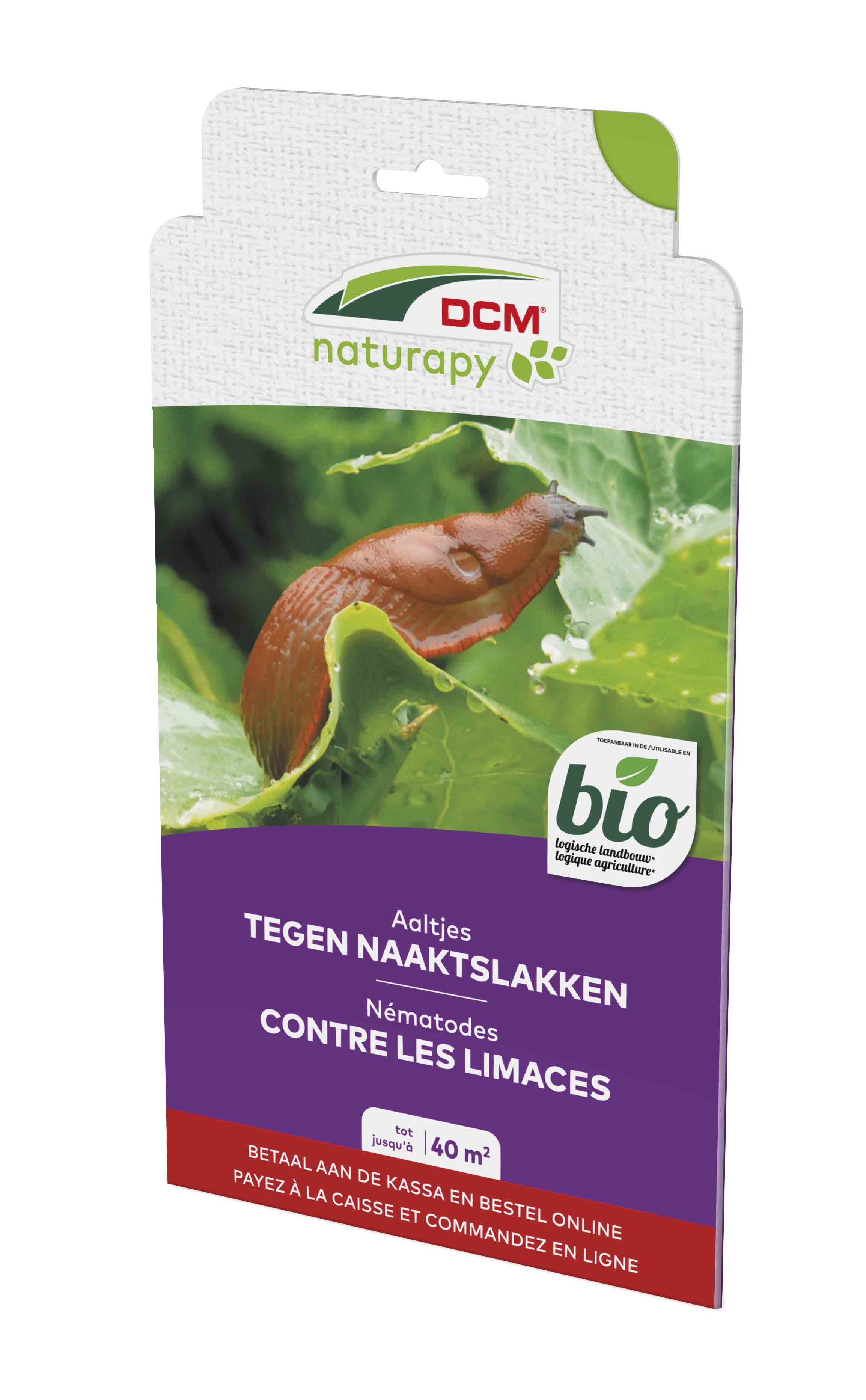 Naaktslakken bestrijden met Aaltjes 40m² DCM Naturapy