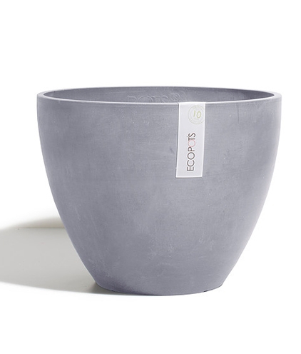 ECOPOTS Antwerp bloempot kunststof Bluestone 30x25.5cm