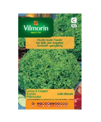Vilmorin krulsla zaden Lollo Bionda 