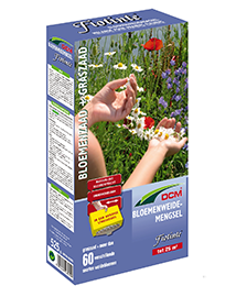 DCM Fiotinte Bloemenweide zaden met graszaad 25m²