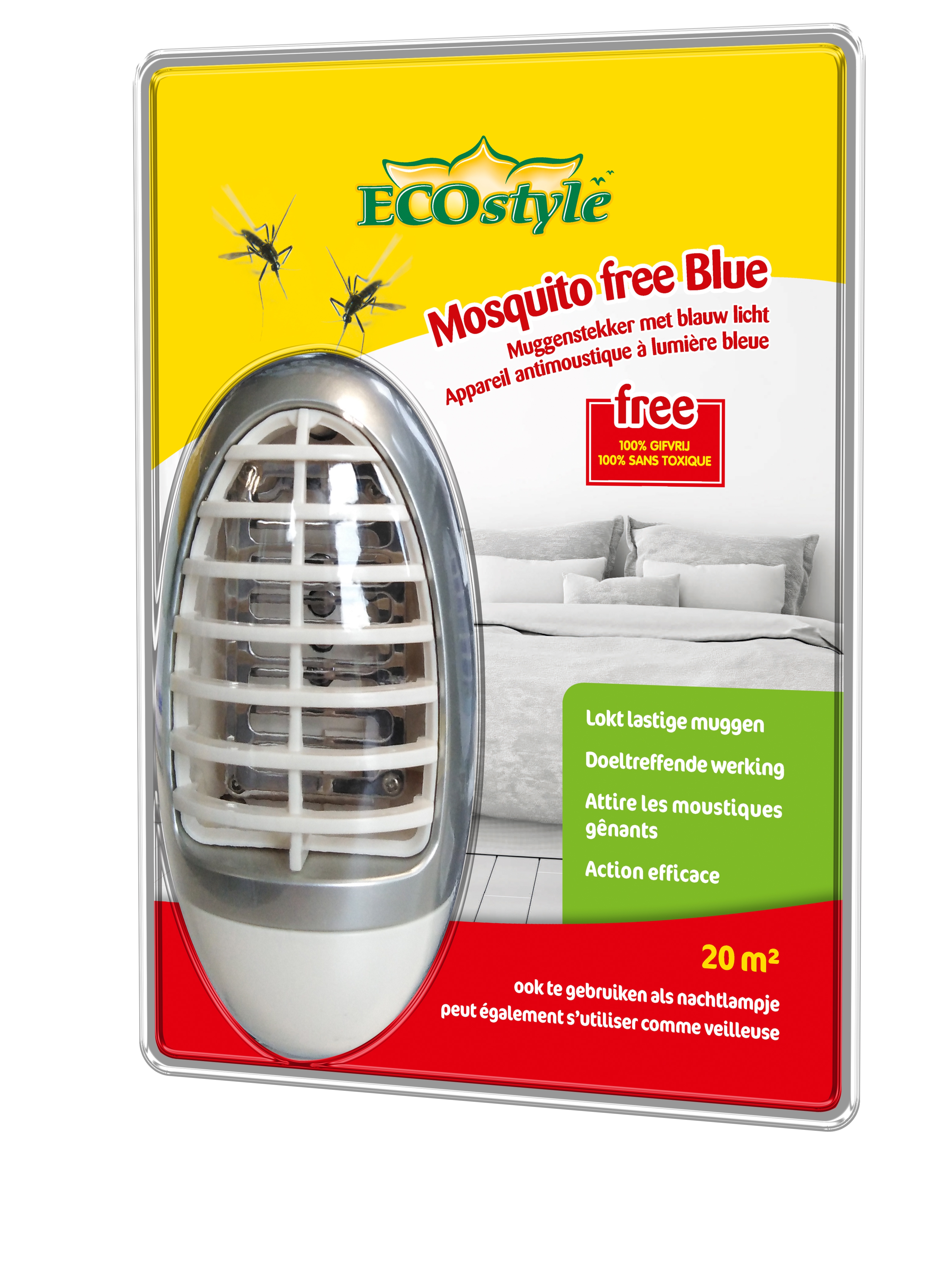 Ecostyle Mosquito Free Blue 20m²