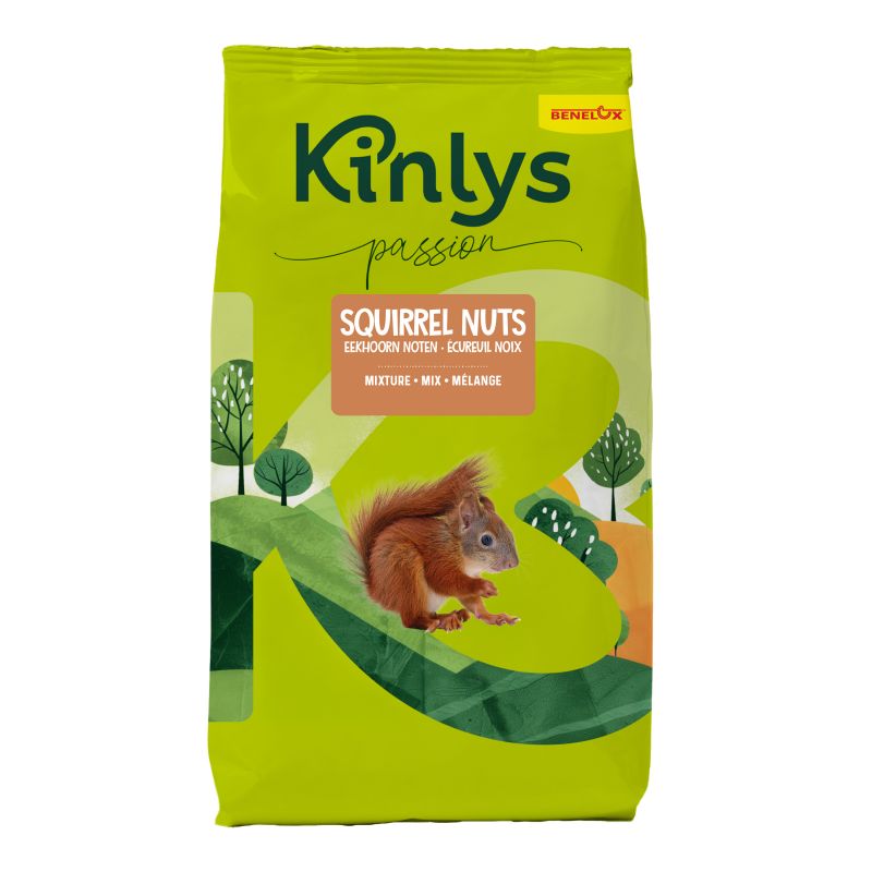 🐿️ Eekhoornvoer notenmix 700g | Kinlys Passion