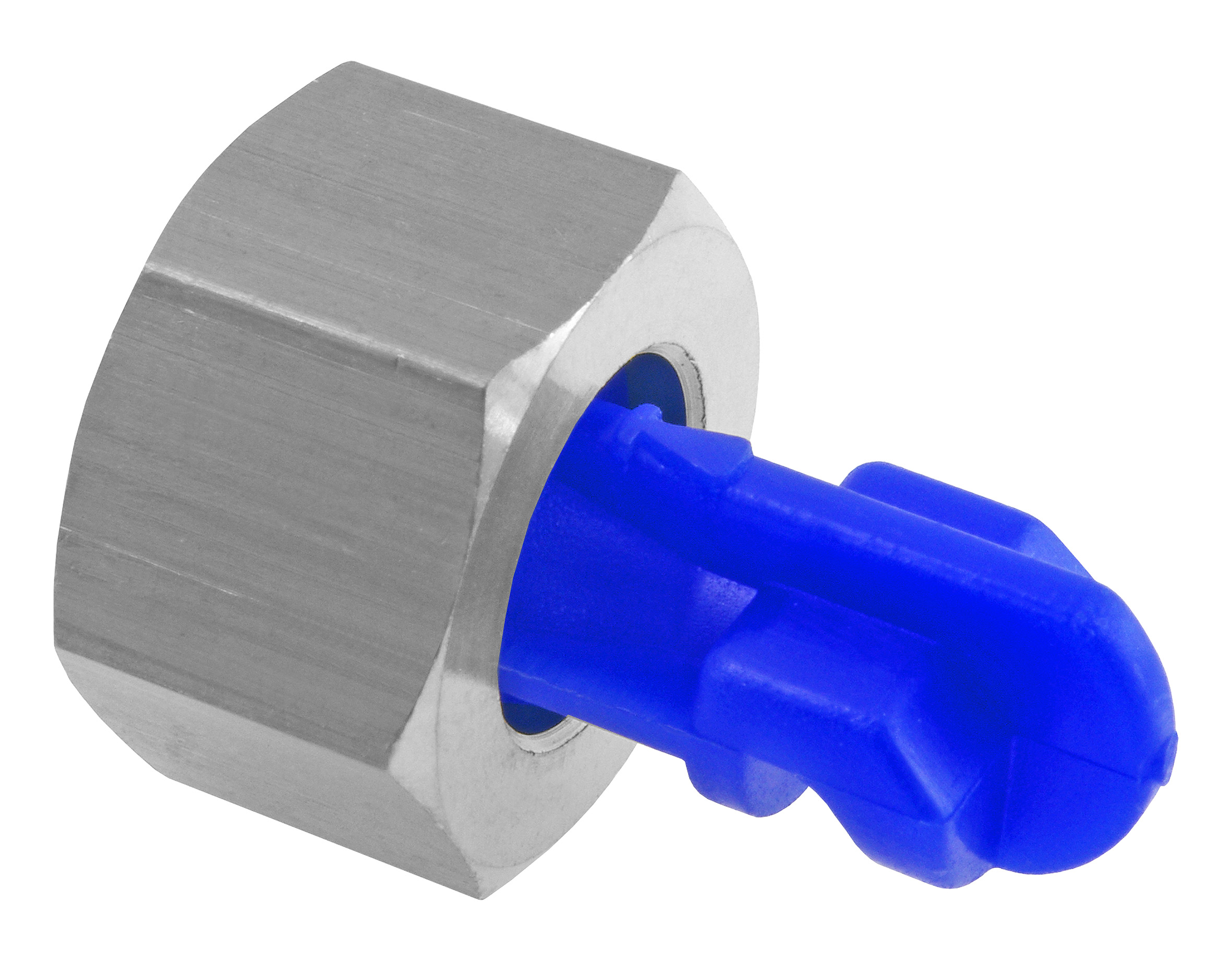 Birchmeier ketsdop 1,6mm blauw (RVS)