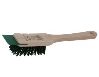 Handborstel met schraper 31 cm lang