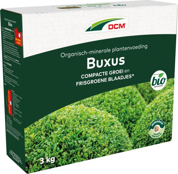 DCM Meststof Buxus voor frisgroene blaadjes | 3kg Minigran