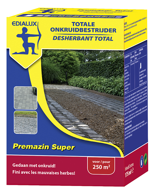 Edialux Premazin Super Bestrijden van onkruid op terras en oprit 175ml