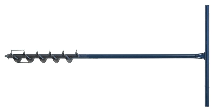 Maak eenvoudig gaten in de grond met deze spiraalgrondboor van 60mm, ideaal voor planten, palen en meer