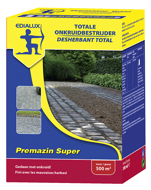 Edialux Premazin Super Bestrijden van onkruid op terras en oprit 350ml