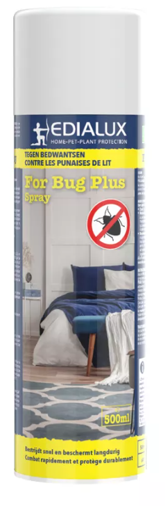 Edialux spray om bedwants te bestrijden