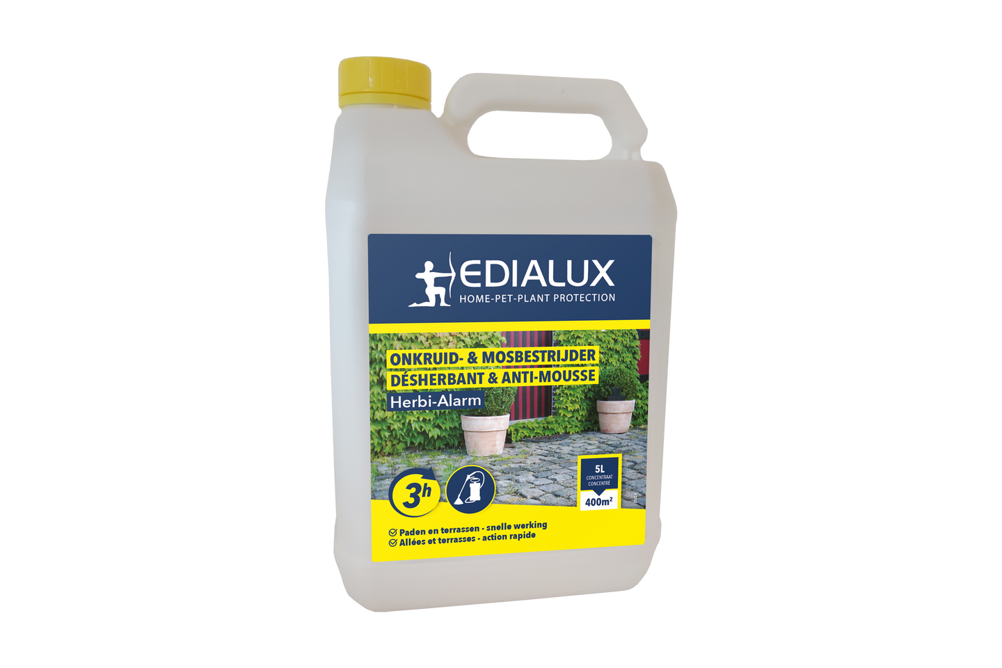 Edialux Onkruidbestrijder concentraat Pad & Terras 5L