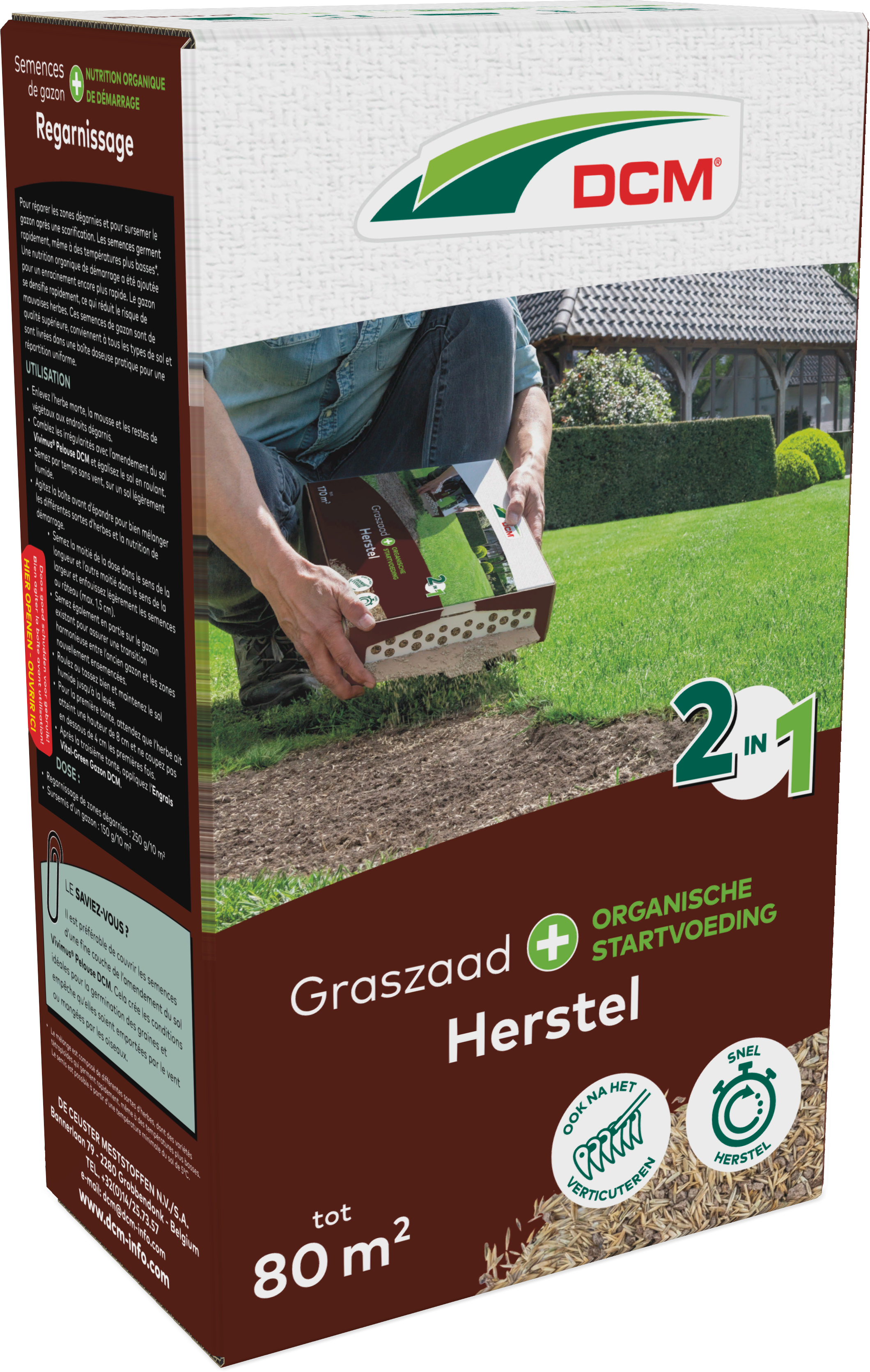 DCM Riparo Plus graszaad herstelgazon 80m²