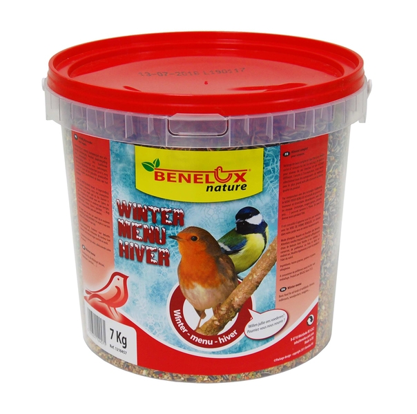 Wintervoeding buitenvogels emmer 7 kg 