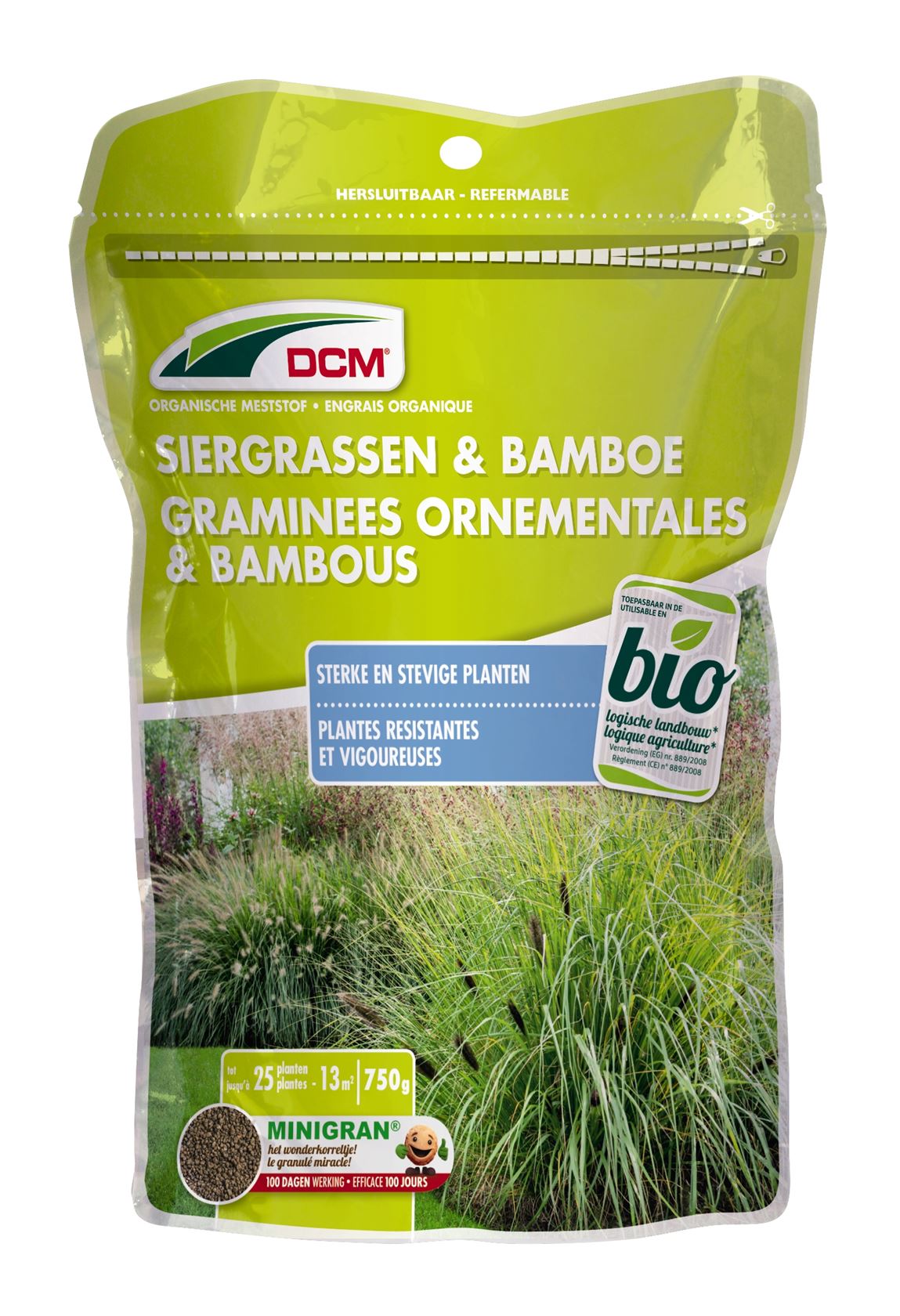 DCM Meststof Siergrassen & bamboe 750g 