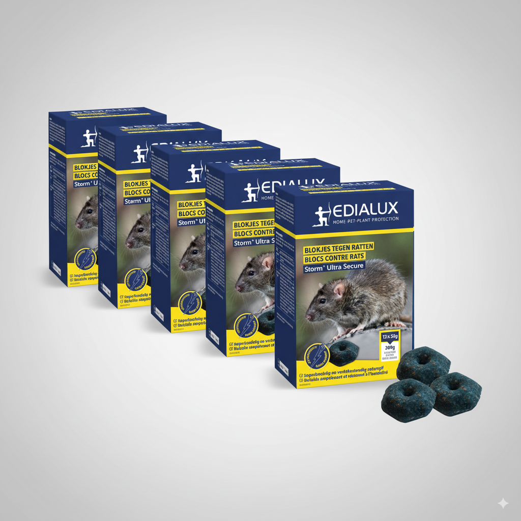 Edialux Storm Ultra Rattenvergif 1,5kg