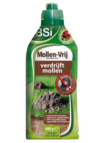 Mollen Vrij BSI Biologisch mollen bestrijden 600g