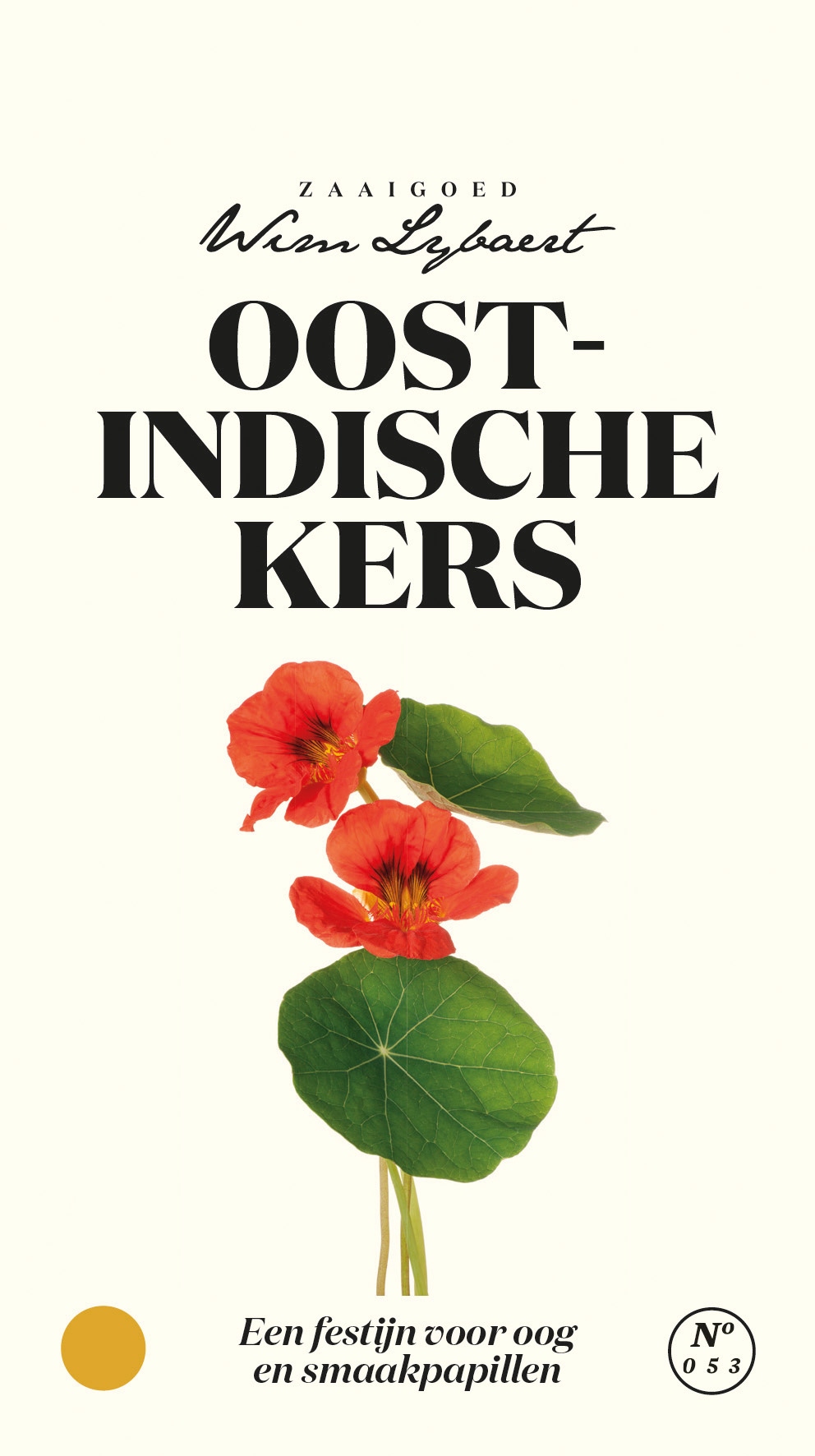 Zadenpakket Wim Lybaert met boek "In de moestuin"
