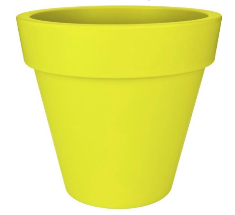 Elho Pure Round 50cm Limoen Groen