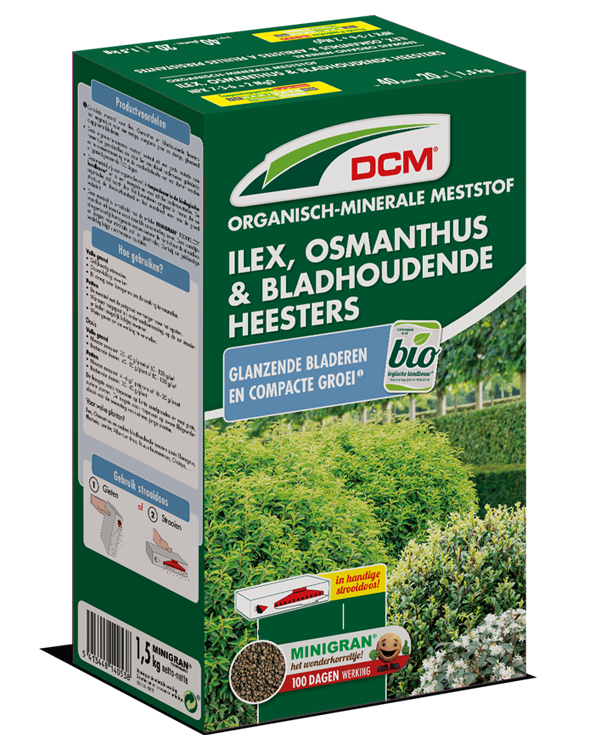 DCM Meststof voor Osmanthus en Ilex 40 m²