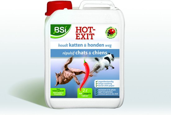 BSI Hot Exit katten- en hondenverjager 2 liter