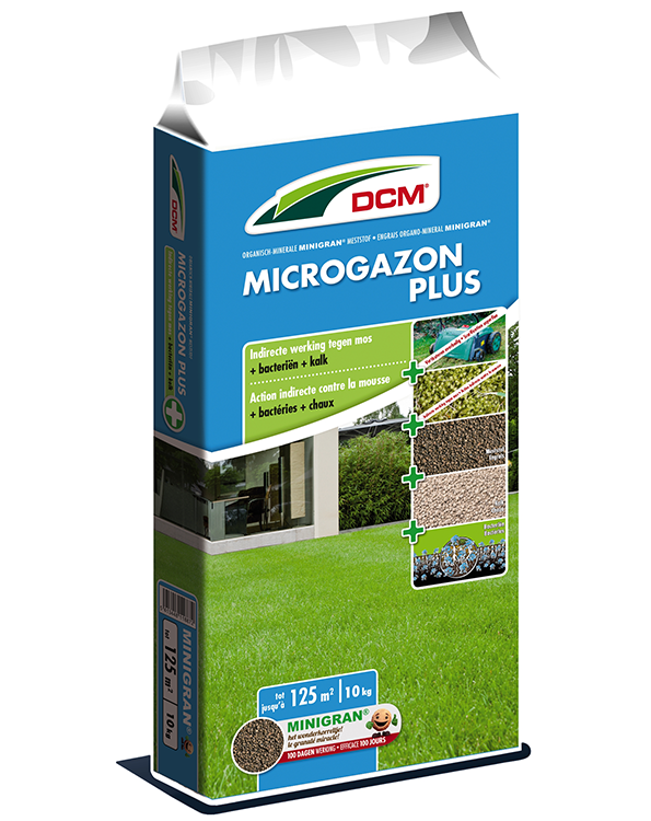 DCM Microgazon Plus tegen mos en vilt 125m²