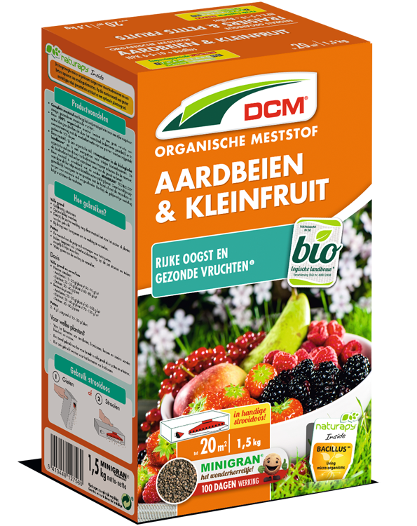 DCM Meststof Aardbei & Kleinfruit 20 m²