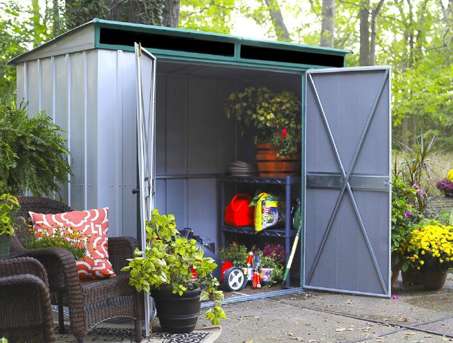 Arrow Metalen tuinhuis Euro Lite Pent 254x130x201cm