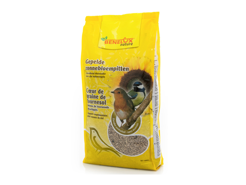 Gepelde zonnepitten voor tuinvogels (4 kg)