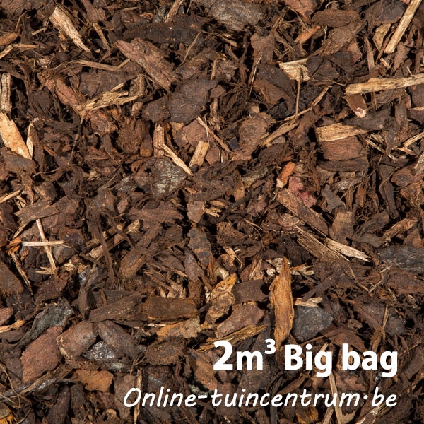 Belgische schors 25-40 mm/big bag 2 ENm³ Goedkope dennenschors