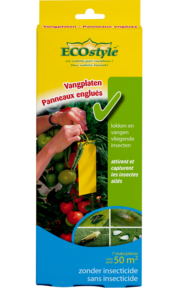 Vangplaten voor insecten 7 st.
