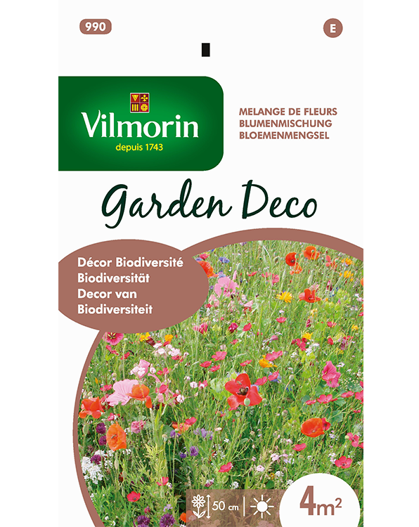 Bloemenmengsel zaden Biodiversiteit in tuin 8g