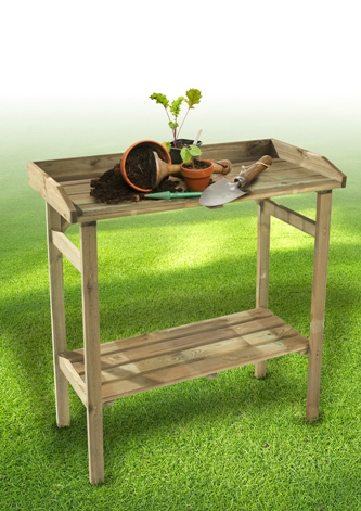 Verhoogde werktafel Flora
