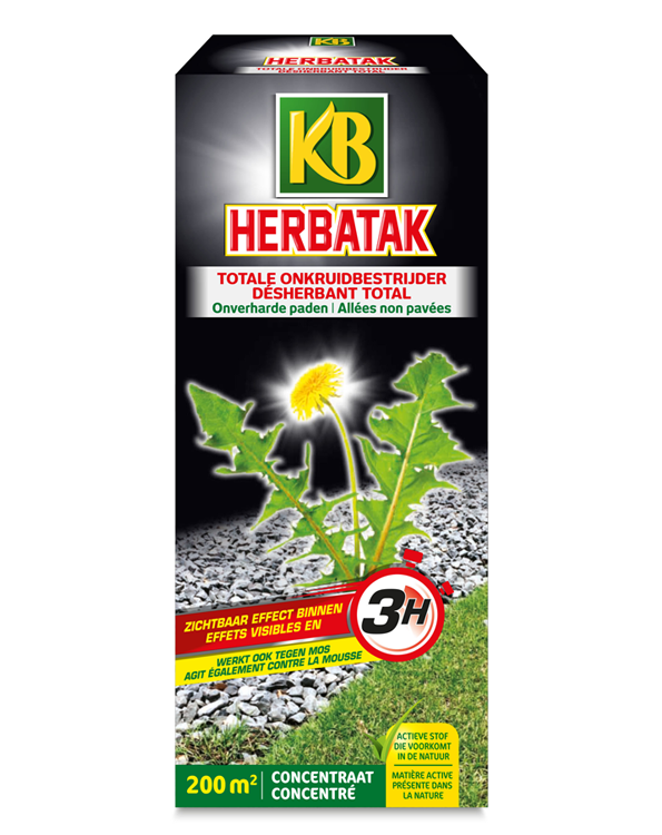 KB Herbatak onkruidverdelger voor paden 450ml