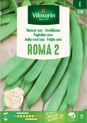 Vilmorin zaden Struikboon Roma 2