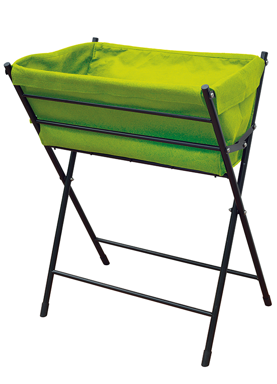 Verhoogde bloembak Vegtrug Poppy Lime