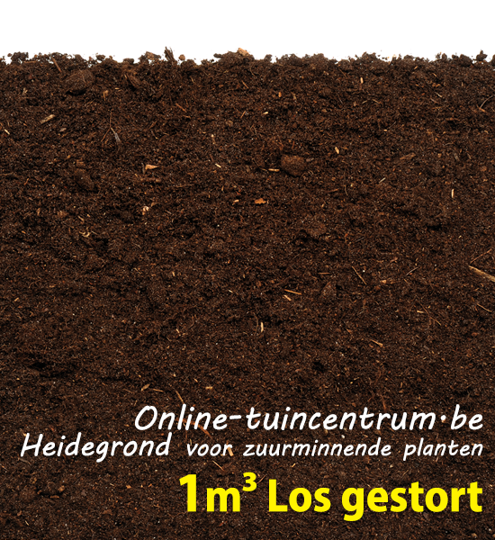Heidepotgrond voor hortensia en zuurminnende planten, los gestort ENm³ (min.18)