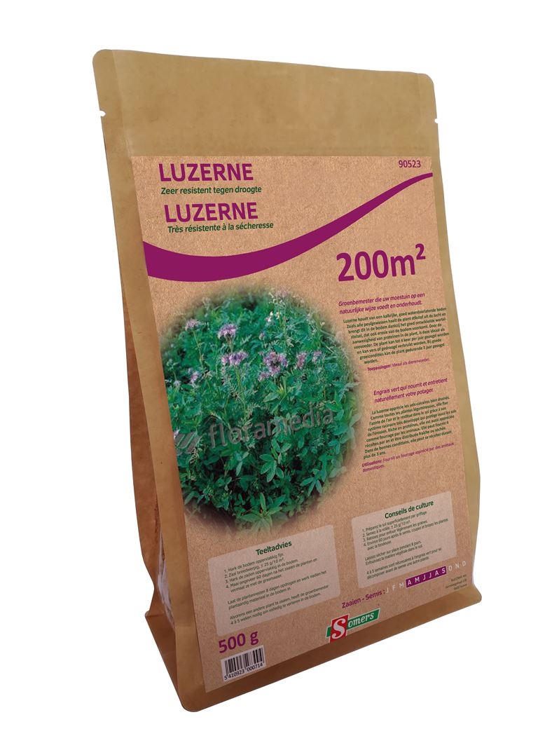 Groenbemester Luzerne 200m²