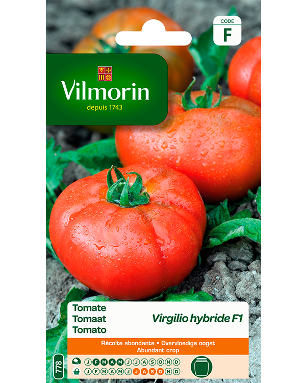 Vilmorin Zaden Tomaat Virgilio F1 0,15g
