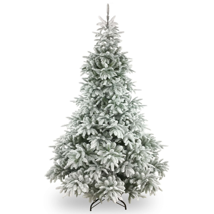 Sneeuwbedekte kunstkerstboom - Andorra Flocked 213 cm