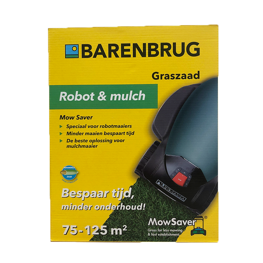 Graszaad Barenbrug Robot&Mulch ecologisch gras 70-125m²