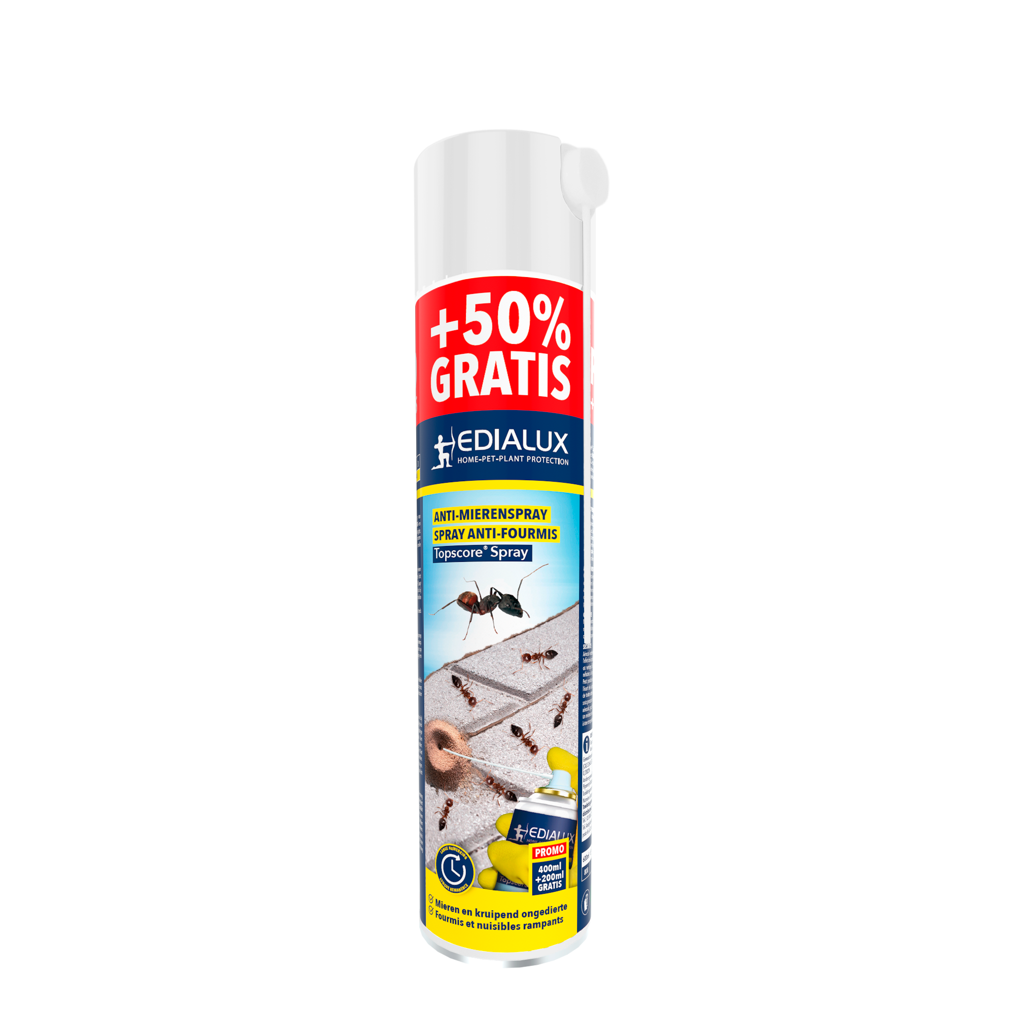 Mierenspray voor uw woning 400ml + 50% gratis