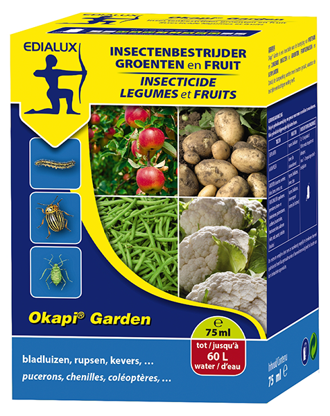 Okapi Garden tegen insecten op groenten 75ml