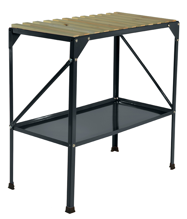 Tuinwerktafel anthraciet