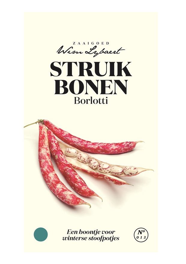 Wim Lybaert zaden Struikbonen Borlotti