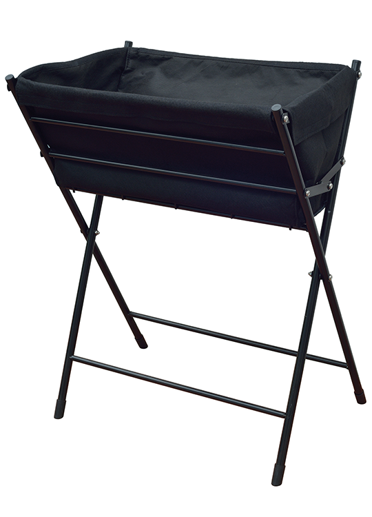 Verhoogde bloembak Vegtrug Poppy Black