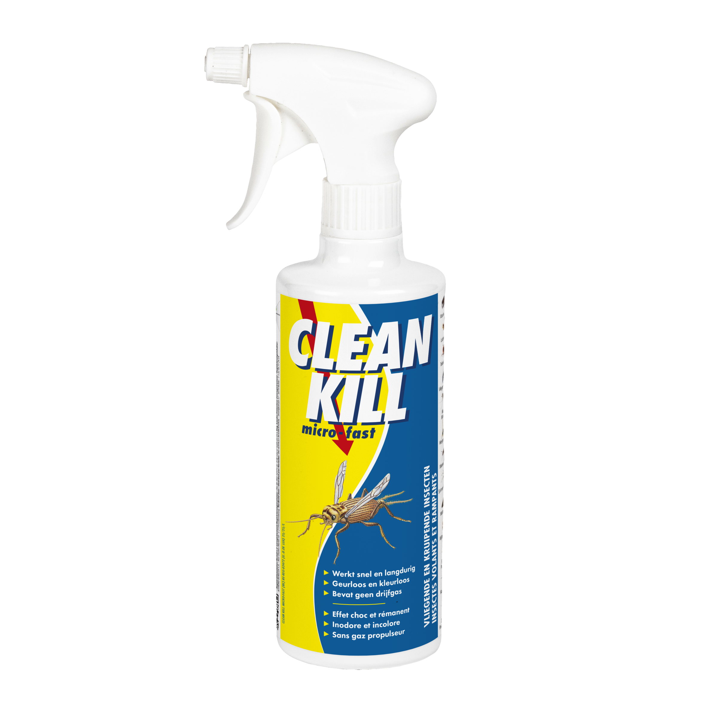 Insectenspray voor gebruik in huis | Clean Kill 500ml (voorheen Bio Kill) 