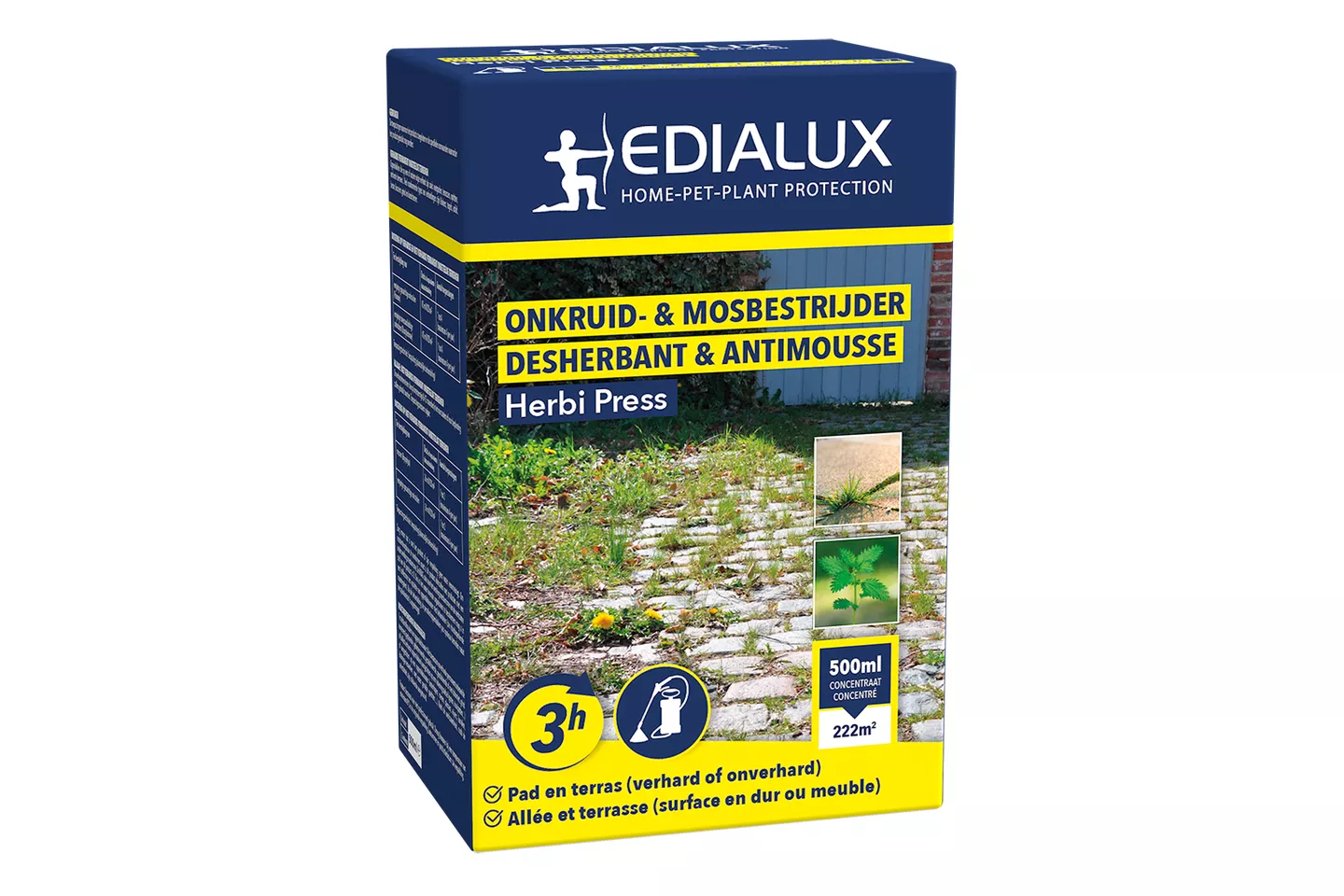 Edialux totale onkruidbestrijder | Herbi-Press (500 ml)