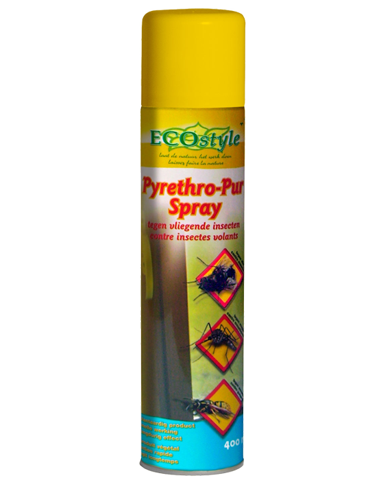 Pyrethro Pur Spray tegen vliegende insecten 400ml