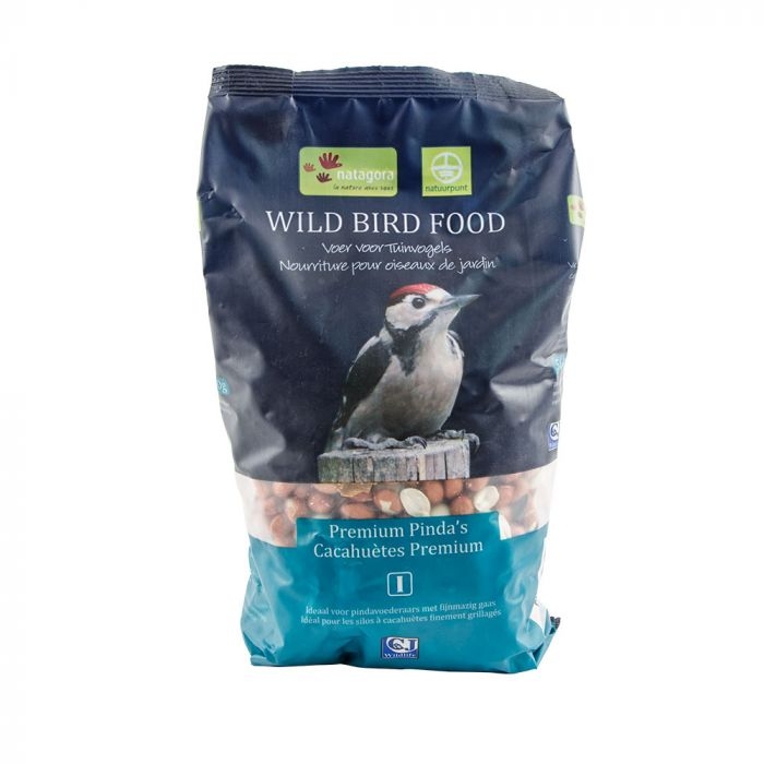 Premium pinda's voor vogels 1,25 L