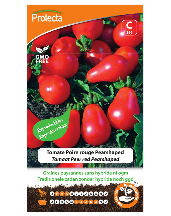 Zaadvast Tomaat Zaden Red Pear